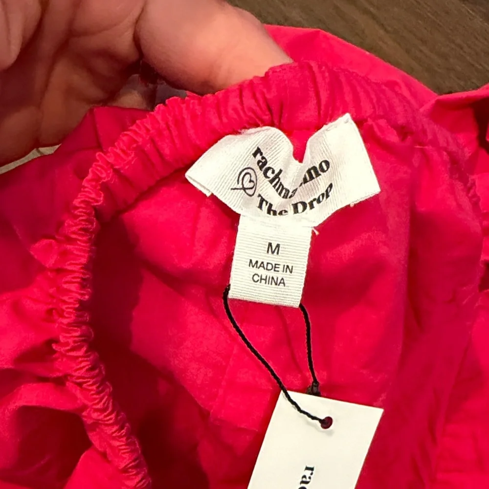 Rach Martino The Drop Pink Fuschia Sweetheart Coquette Dress Medium C1-080